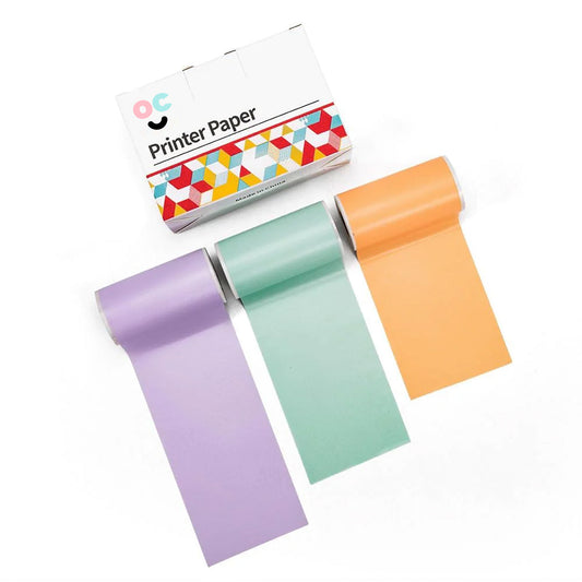 Pocket Print Coloured Rolls