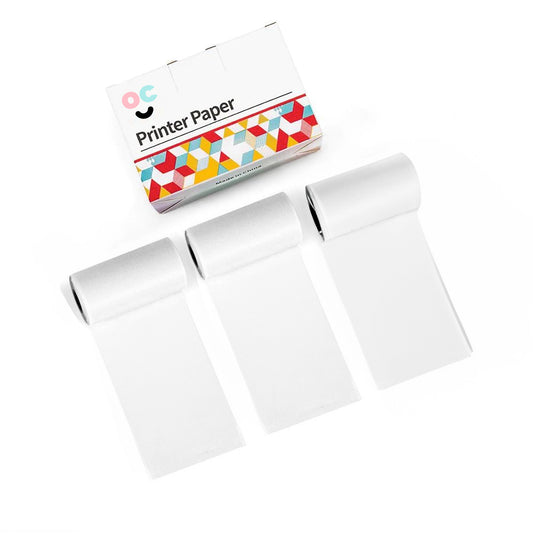 Pocket Print White Rolls